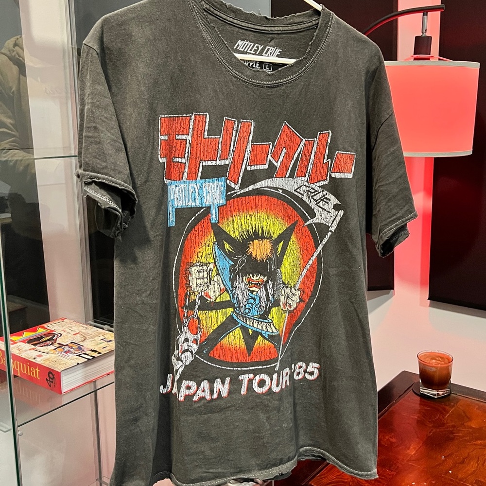 Motley Crue Vtg Wash Tee
